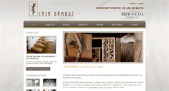 Desktop Screenshot of casabambus.ro